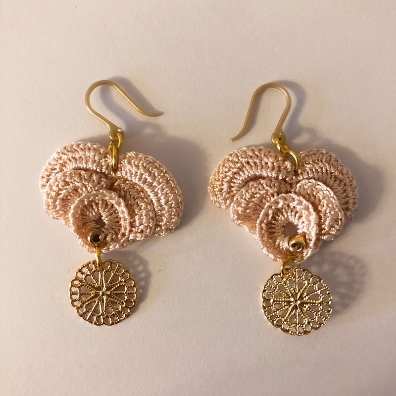 studio753 /トルコ伝統手芸オヤ 刺繍ピアス | magnolia