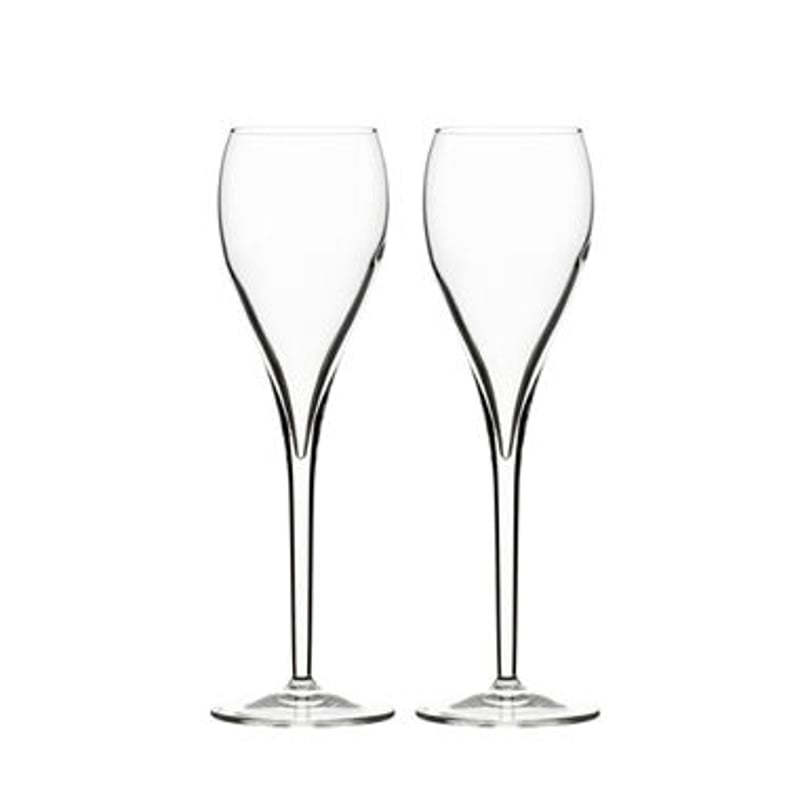 Prive ペア フルートグラス プリヴェ【箱付き】 | italesse ONLINE store