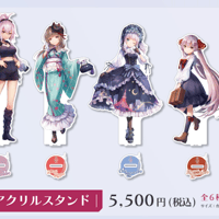 【ヘブンバーンズレッド in 東京タワー -タワー奪還作戦-】描き下ろしBIGアクリルスタンド：全6種