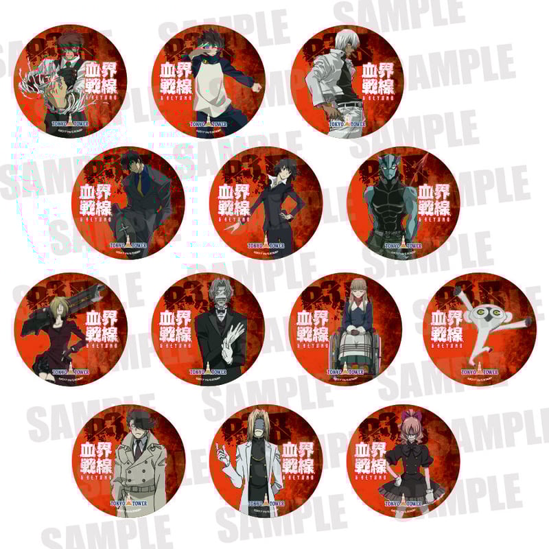 血界戦線&BEYOND×東京タワー限定】44mm缶バッジ | MENU STORE 血界戦線&BEYOND×東京タワー限定】44mm缶バッジ | MENU STORE