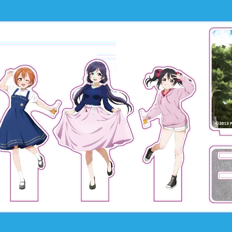 描き下ろしジオラマアクリルスタンド、クリアファイル、描き下ろしミニ色紙他 SHOW BY ROCK!!｜【限定商品】クリアファイル「SHOW BY ROCK