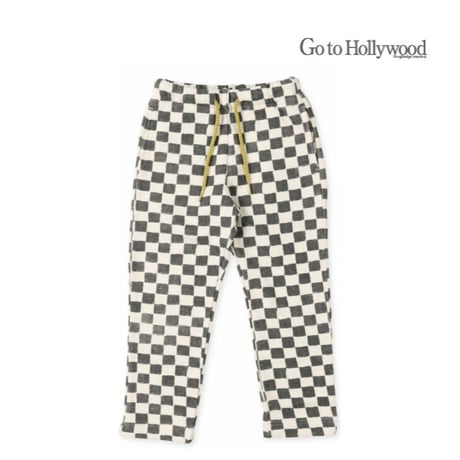 新品未使用 タグ付き go to hollywood パッチワークパンツ 130 GOTOHOLLYWOOD ワークデニム ボロボロパッチ イージーパンツ