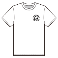 【T-Shirts】imiga <img> Tシャツ［WHITE×BLACK］