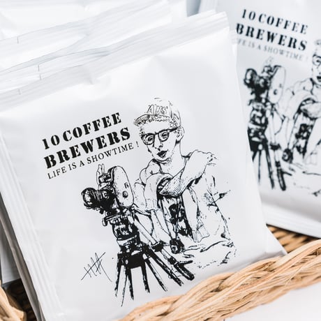 10 COFFEE BREWERS COFFEE BAG （映画監督ver.）：ポーチセット（5p）