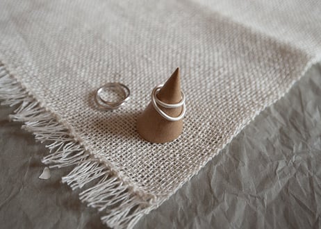Doubly line ring