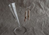 embroidery&ball earring