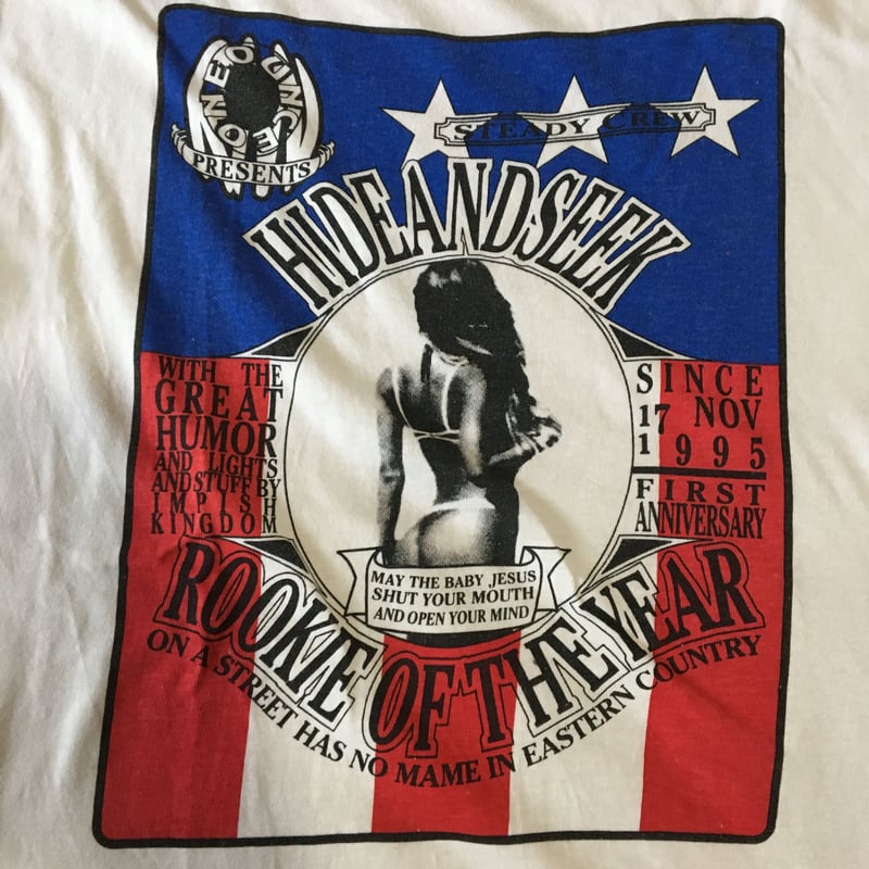 hide×A&G Tシャツ　レア HIDE AND SEEK - HideandSeek x “H&S DEALER” 30th S/S Tee