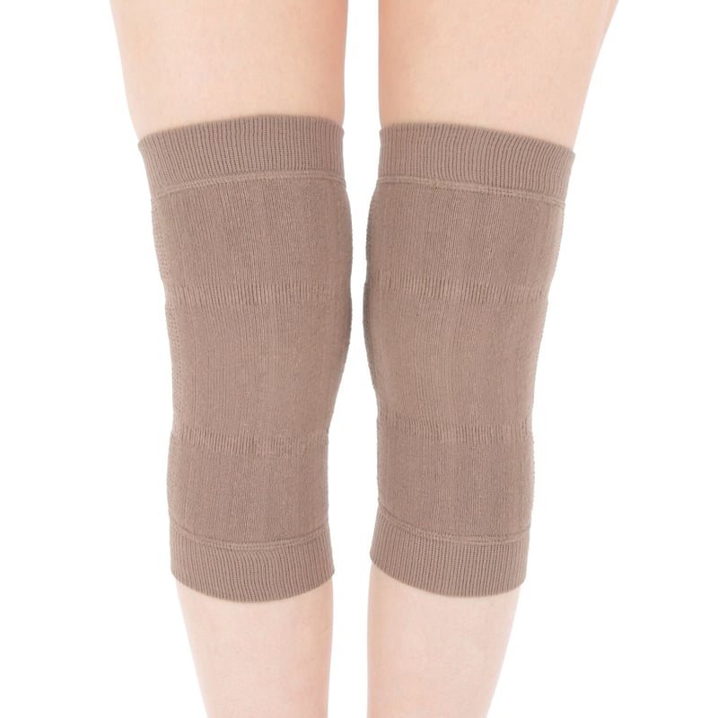 新色追加！！遠赤外線 毛混ひざ用サポーター 1組(2枚) 男女兼用 送料