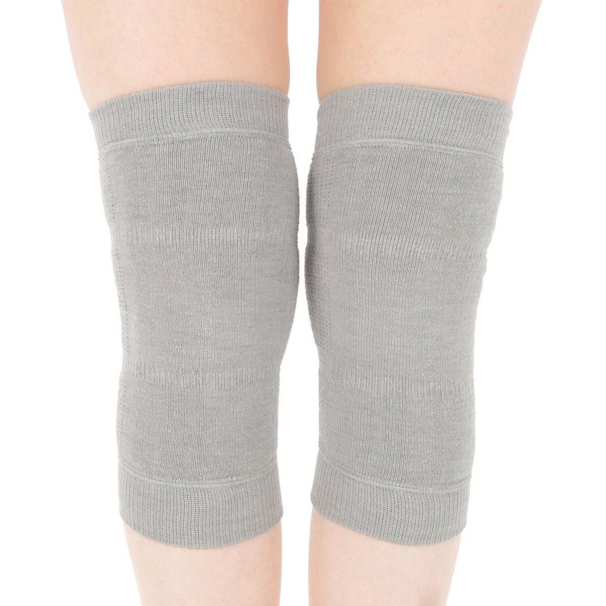 AQUA WARM　膝サポーター　　　　（未使用品）遠赤外線 新色追加！！遠赤外線 毛混ひざ用サポーター 1組(2枚) 男女兼用 送料