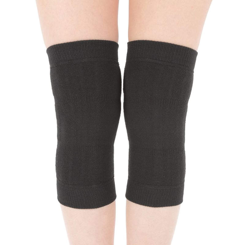 AQUA WARM　膝サポーター　　　　（未使用品）遠赤外線 新色追加！！遠赤外線 毛混ひざ用サポーター 1組(2枚) 男女兼用 送料