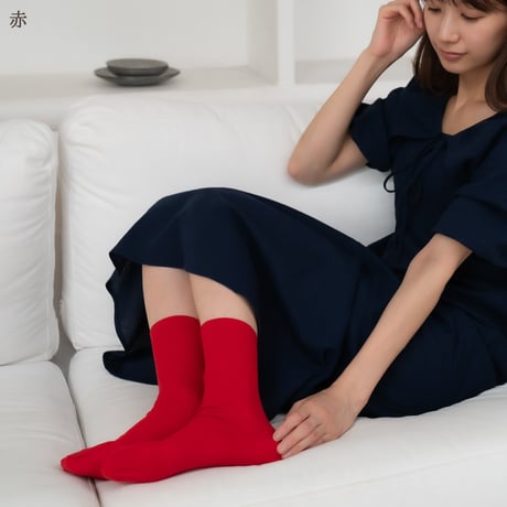 21色 カラフルリブソックス 23～25ｃｍ  綿　日本製　抗菌防臭　送料無料