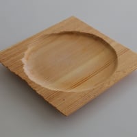 あしたの畑オリジナル器「朧月」／Plate “Hazy Moon”
