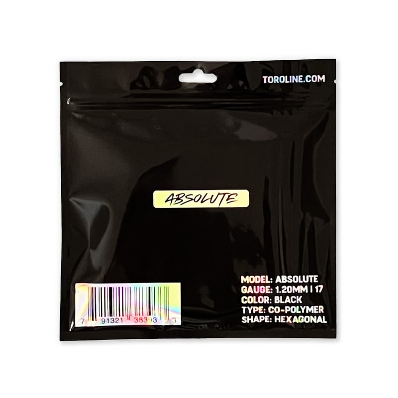【テニスストリング（トロライン）アブソルート】ロール 1個 Amazon | トロライン テニスストリング アブソルート 1.20 ポリ 多角形