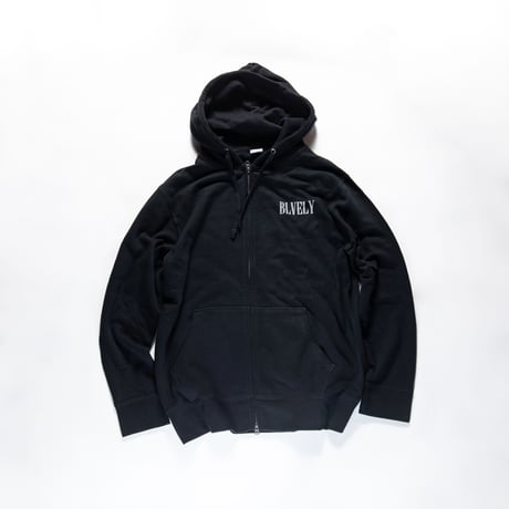 BLVELY Logo Zip Parker