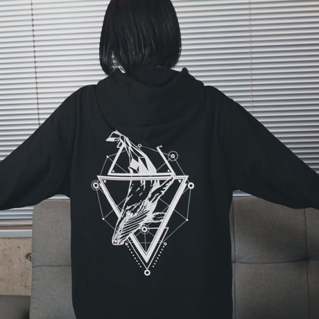 BLVELY Logo Zip Parker
