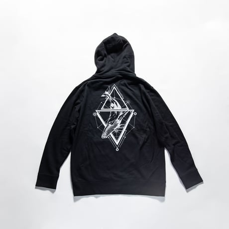 BLVELY Logo Zip Parker