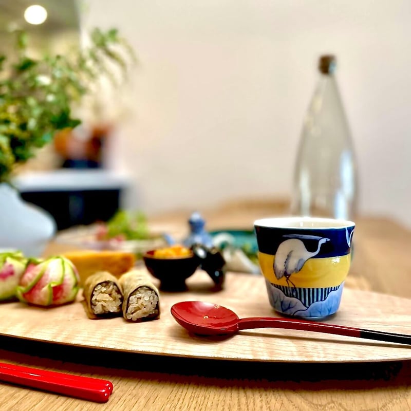 色鍋島蕎麦猪口【SAGI】 | 鍋島 虎仙窯オンラインストア