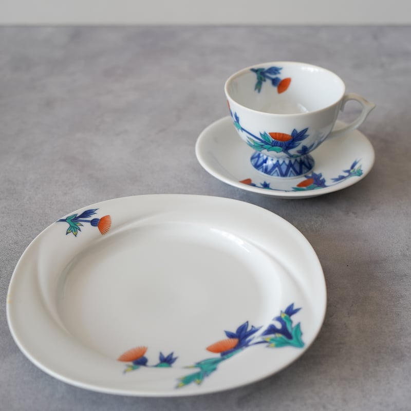 2026年新春福袋】色鍋島アザミ文セット＜Cセット＞ | 鍋島 虎仙窯