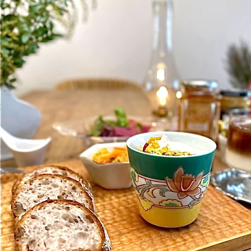 色鍋島蕎麦猪口【KARAKUSA】 | 鍋島 虎仙窯オンラインストア