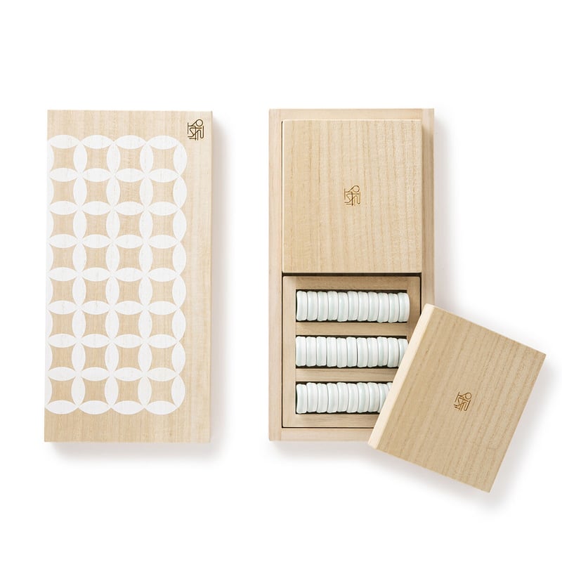 鍋島青磁 貝形皿 木箱つき 鍋島青磁 貝形皿 木箱つき 鍋島青磁