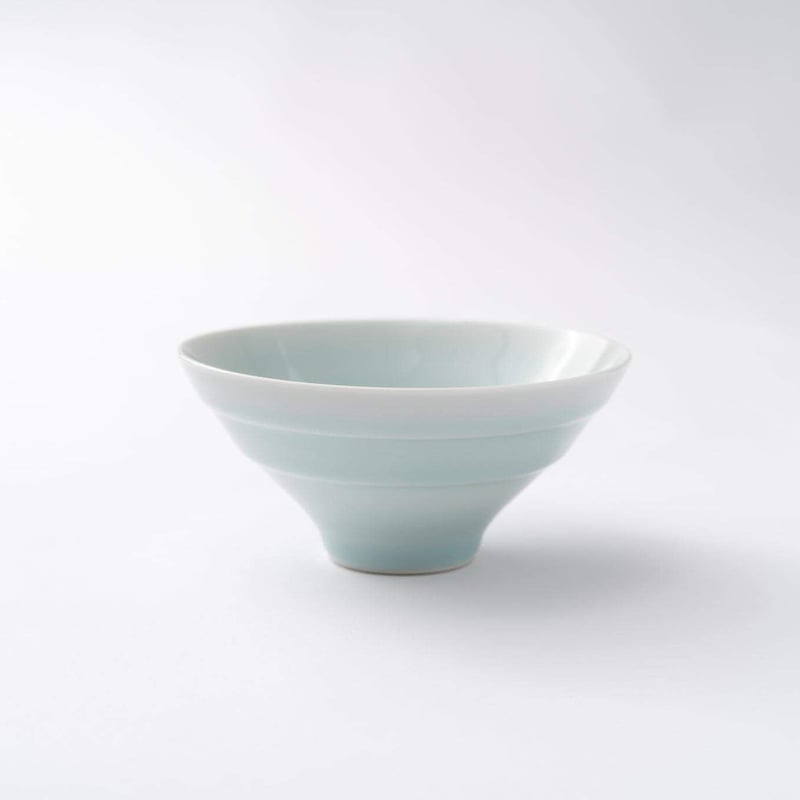 青磁平茶碗　清朝？　保存箱　MA379 青磁平茶碗 清朝？ 保存箱 MA379 - 工芸品