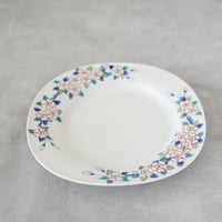 【受注生産】色鍋島桜文ケーキ皿【2～3ヶ月でお届け】