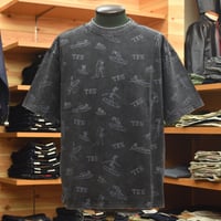 TES (ザエンドレスサマー) ENDLESS SURFIN ALL OVER T-SHIRT G-26574315 Black