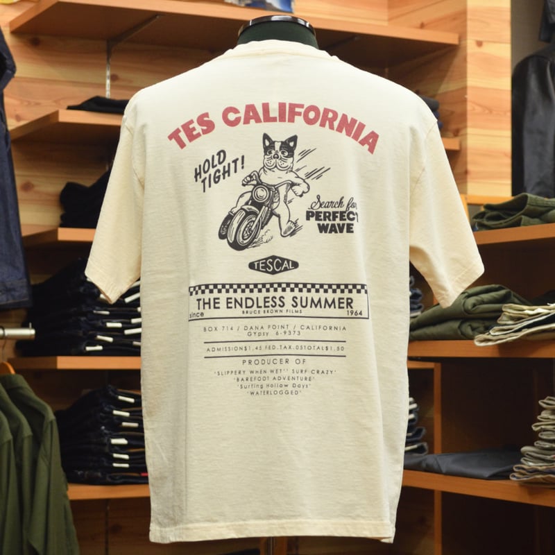 エンドレスサマー 40th TES (ザエンドレスサマー) DIRT RACER T-SHIRT FT-26574354