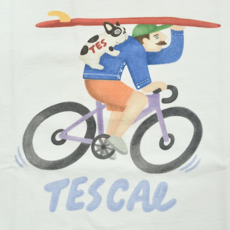 26最新作！TES CRUISING THE COAST Tee TES (ザエンドレスサマー) CRUISING THE COAST FLAT ART T-S