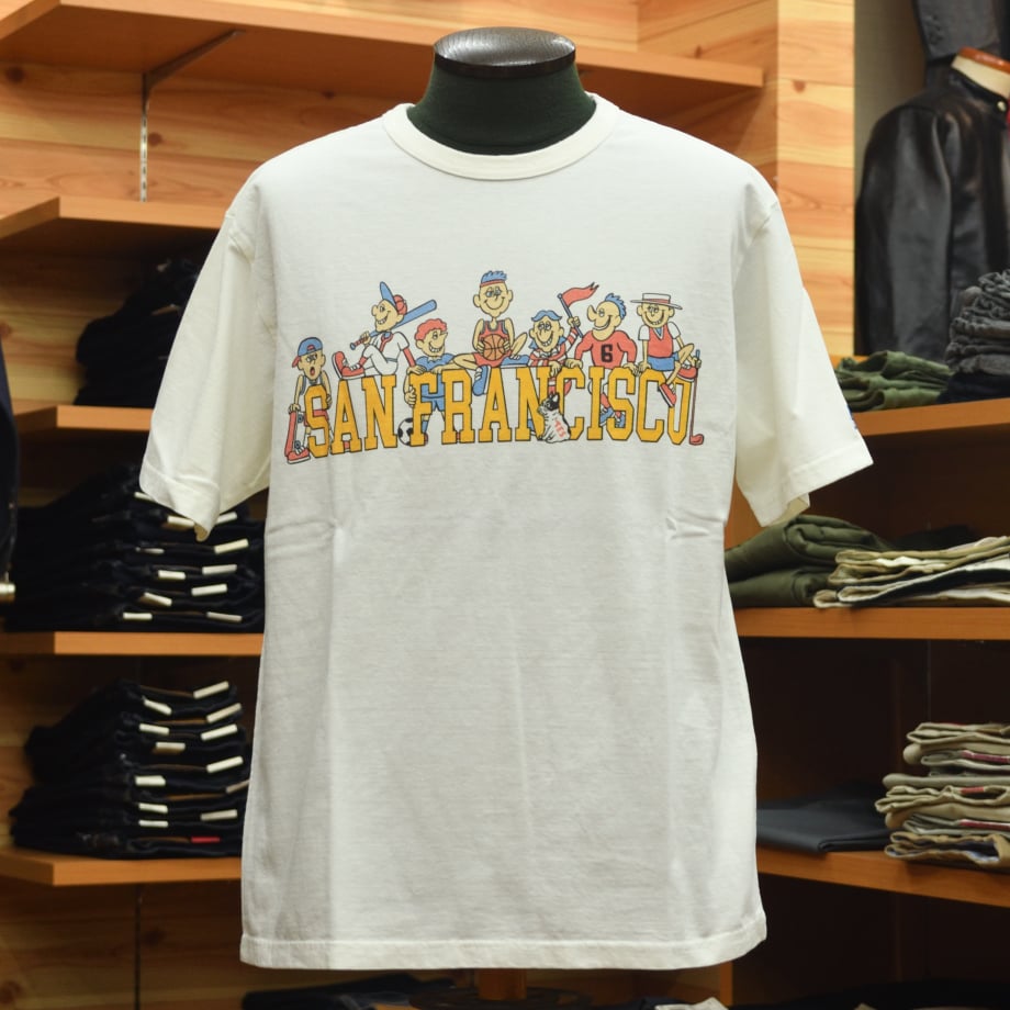 TES (ザエンドレスサマー) 8812 ALLSTAR COLLEGE T-SHIRT FH