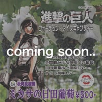 【進撃の巨人フォーチュン・アイスキャンディー】ミカサの日田葡萄