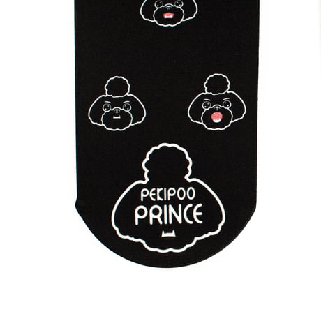 【PEKIPOO PRINCE】CS-0259【ドットオーちゃん】クルーソックス