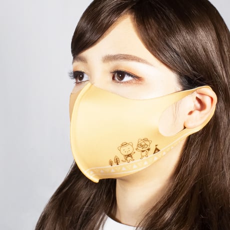 【キャラクターライセンス商品】 こまねこ  MS-0238【キャンプ】マスク