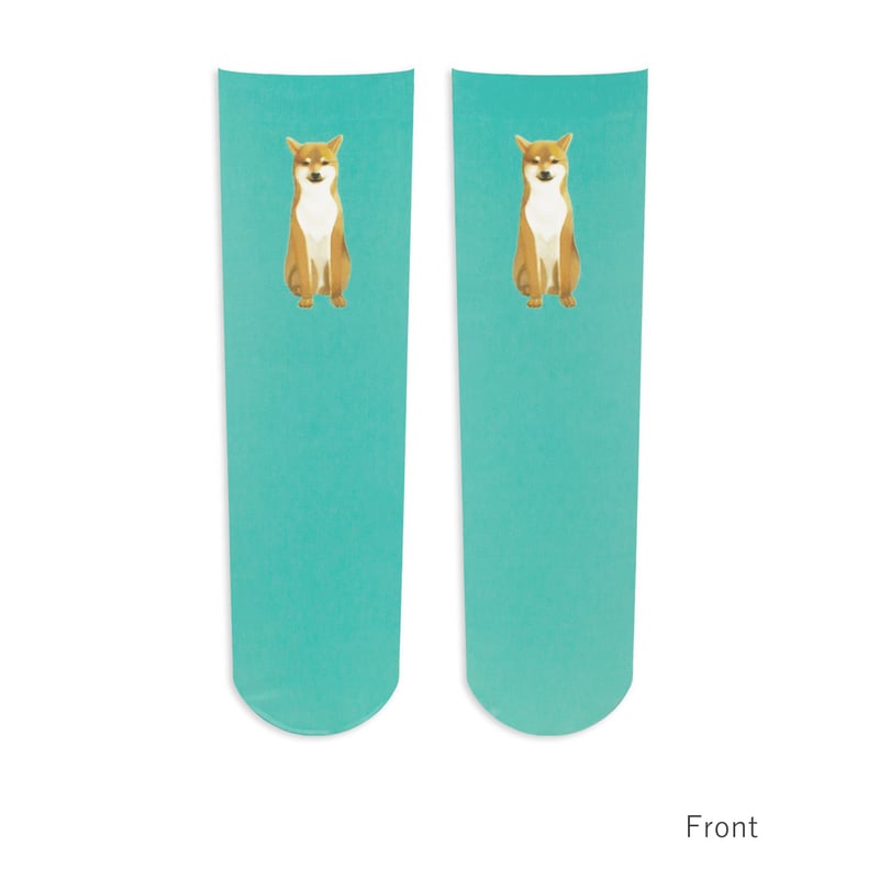 アニマル】CS-0272【柴犬】クルーソックス | 面白い！かわいい