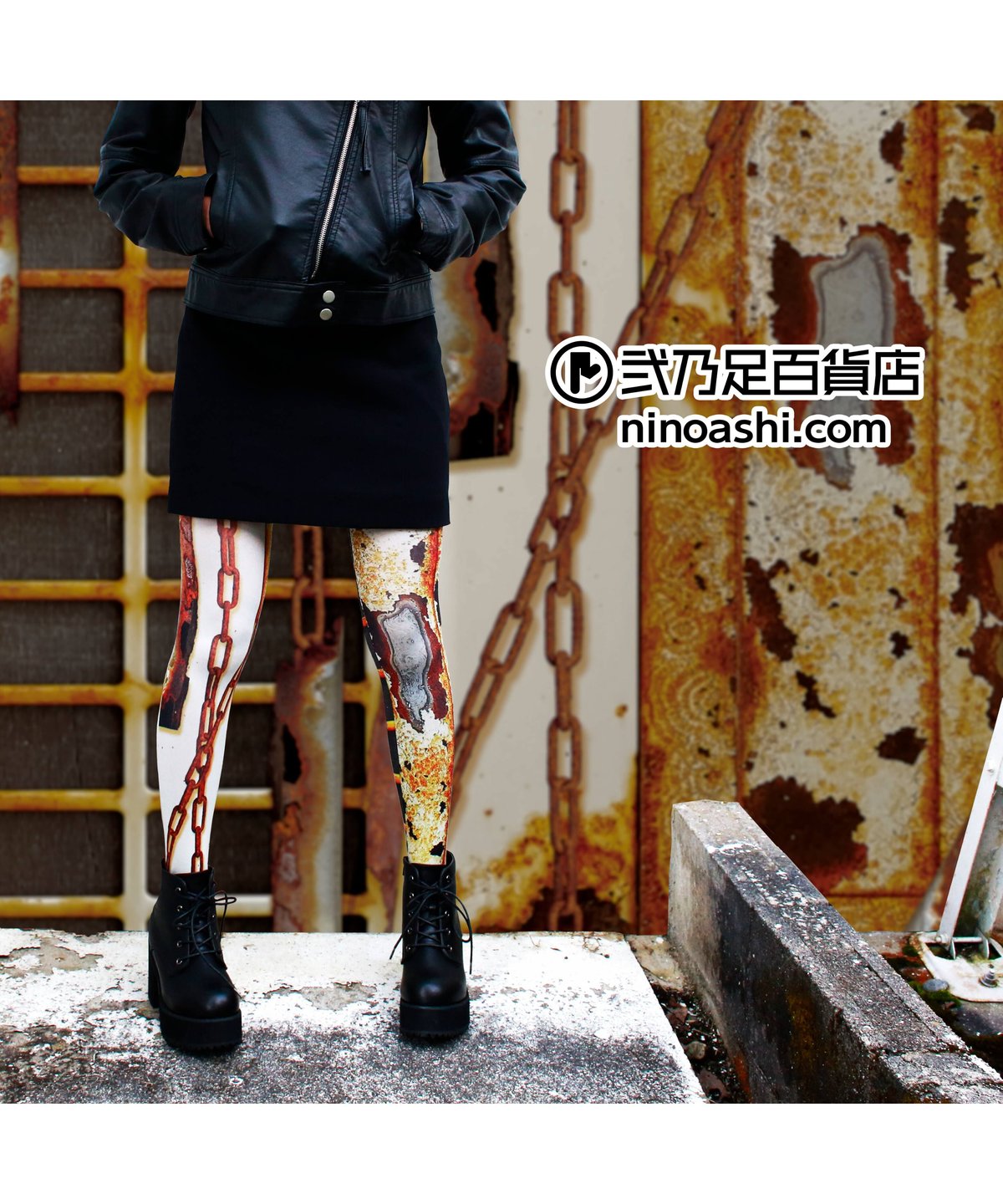 stitchがカッコ良い❗️美品オニール　スプリング。 BLUCHER STRAIGHT CHIP MONO (BLACK ENAMEL) SP0004-622