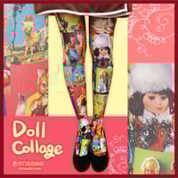 【復刻】RETRON LOULOU　8T-0042【ドールコラージュ】タイツ