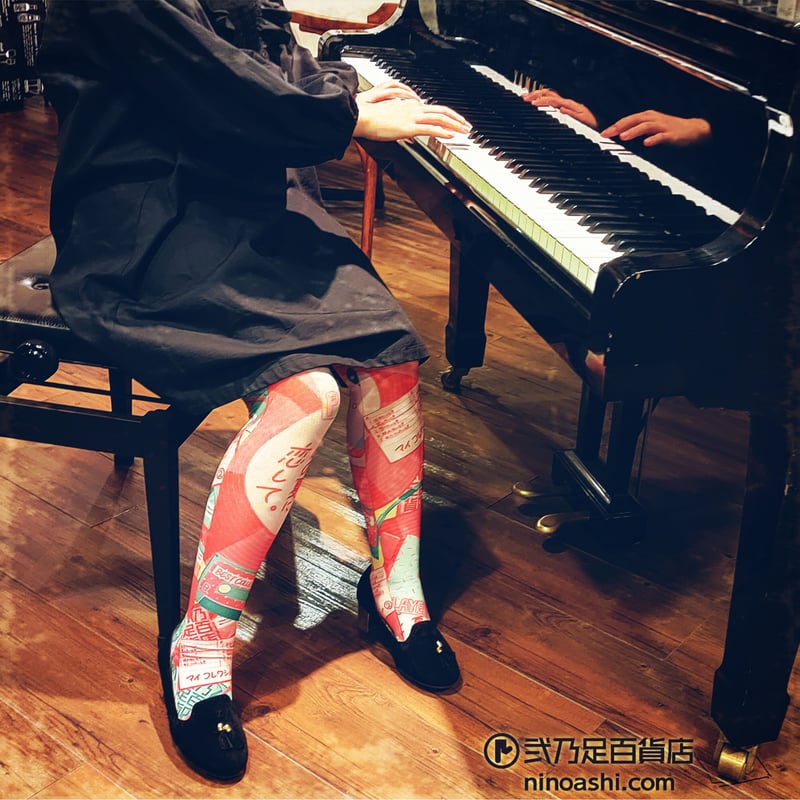 MELODYTOYS柄 タイツ FANCILY レトログラフィックタイツ（タイツ/ストッキング）｜Vipoa