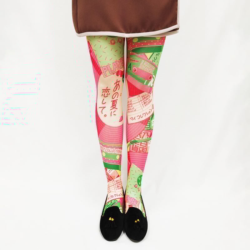 オリジナル】8T-0081【ノスタルジックミュージック】タイツ | 面白い