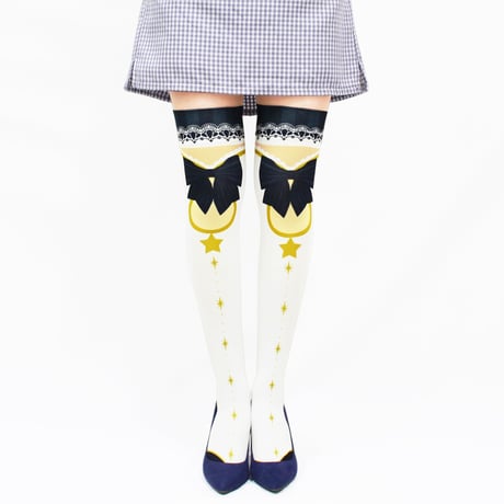 【復刻】MerryGORound　OV-0155【魔法少女（黒）】オーバーニー