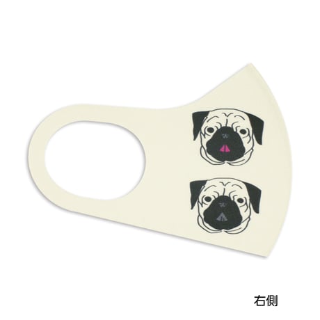 【アニマル】MS-0210【No Pug, no my life.】マスク