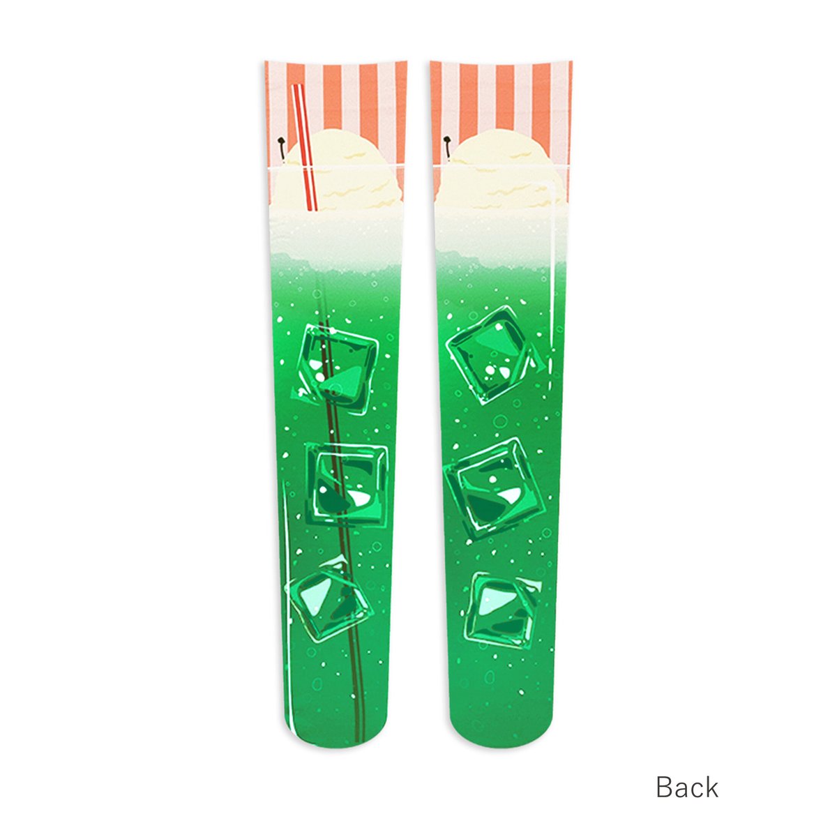 オリジナル】OV-0103【クリームソーダ】オーバーニー | 面白い