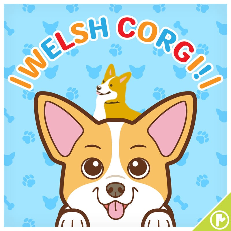 アニマル】8T-0261【ウェルシュ コーギー】タイツ | 面白い！かわいい