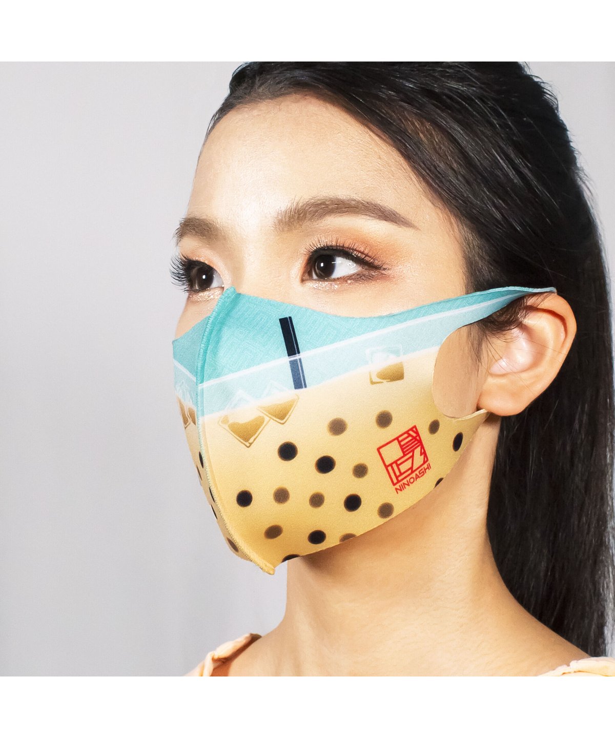 【専用】なぴおか様 オリジナル】MS-0214【タピオカ】マスク | 面白い！かわいい