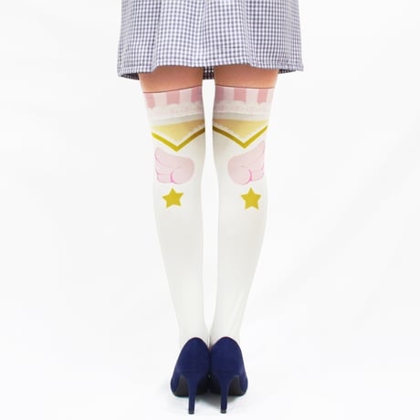 【復刻】MerryGORound　OV-0151【魔法少女（ピンク）】オーバーニー