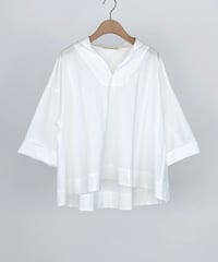 コットンウェザー ・ スキッパー プルオーバー ブラウス / 1156007