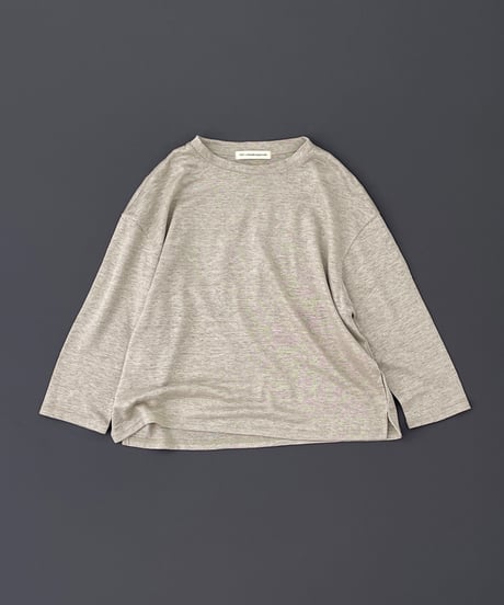 【リネン天竺】 6色から選べる、さらりとドライタッチの7分袖Tシャツ / 1168047