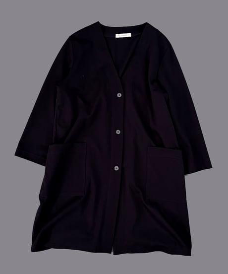 【オーガニックポンチ】 ラフに着られて品がよい、上質カットソーのロングカーディガン / 1168024