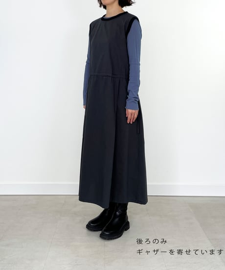 【コットンリヨセルウェザー】 これさえあればいつでも着られる、すっきりワンピ / 1165066