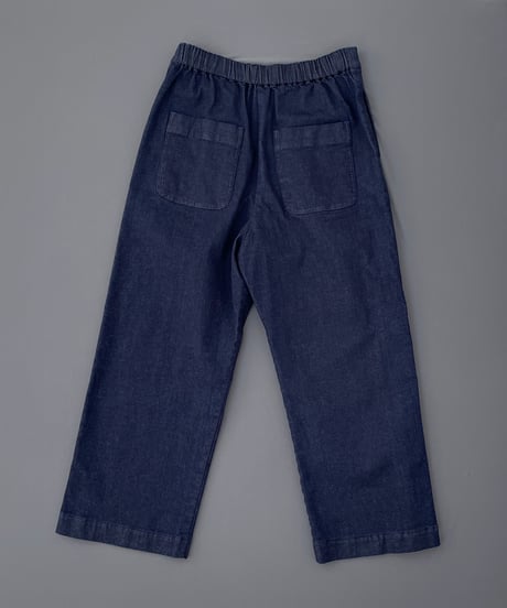 【定番品 ストレッチデニム】これなら毎日でも。大人のためのキレイめデニム マリンパンツ / 1164302