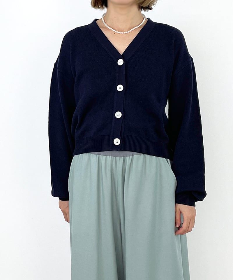 コットンカシミヤ ・ Vネック カーディガン / 1347058 | 100% a hundr
